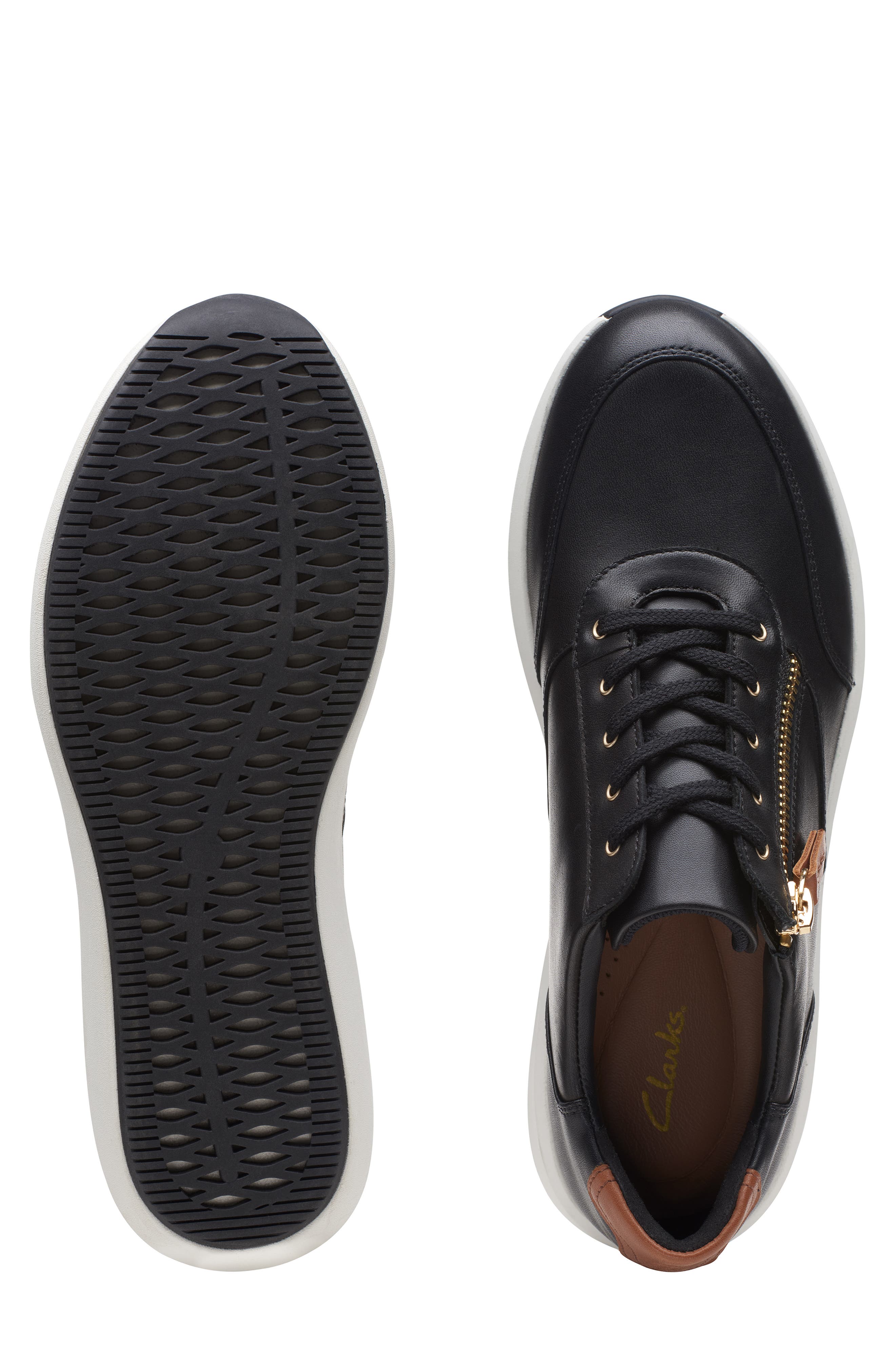 Clarks<sup>®</sup> Un Rio Zip Sneaker, Alternate, color, 