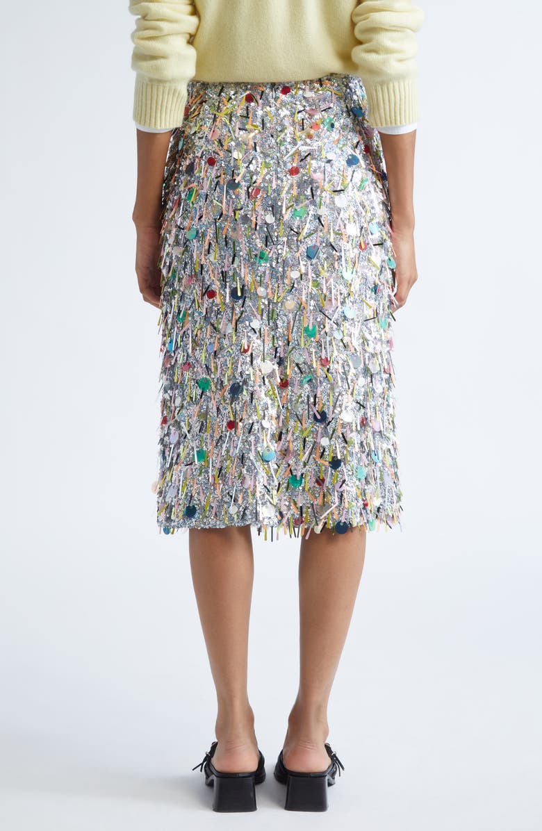 Sandy Liang Martini Confetti Skirt, Alternate, color, 