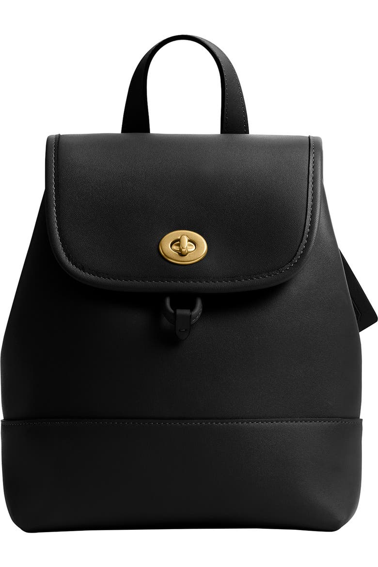 coach backpack turnlock Women's Honey Brown One Size : Clothing, Shoes & Jewelry cell phone and multifunction pockets Turnlock closure Coach Originals Turnlock Backpack in