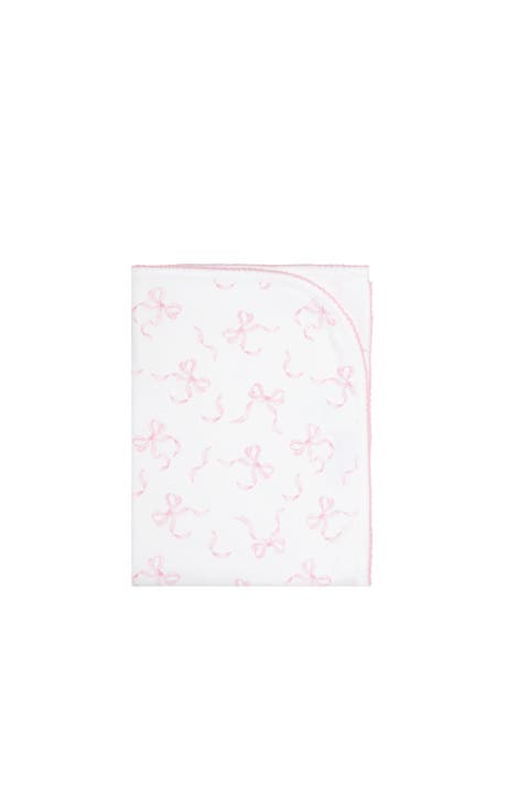 Charming Bows Print Blanket - Baby