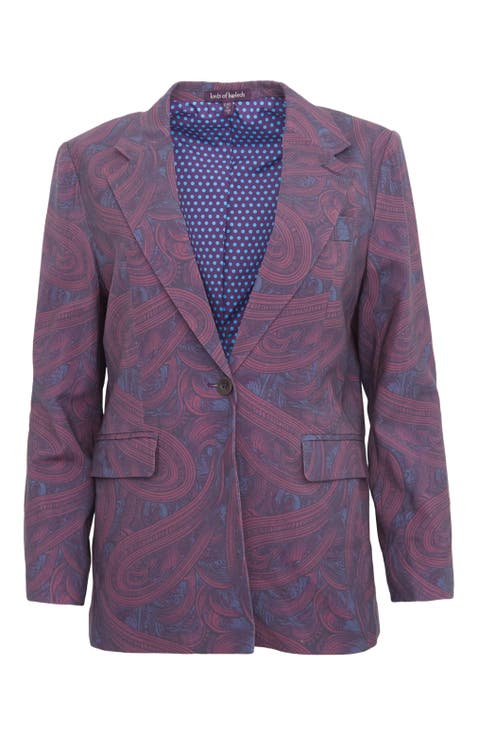 Julia Stretch Wool Tailored Blazer