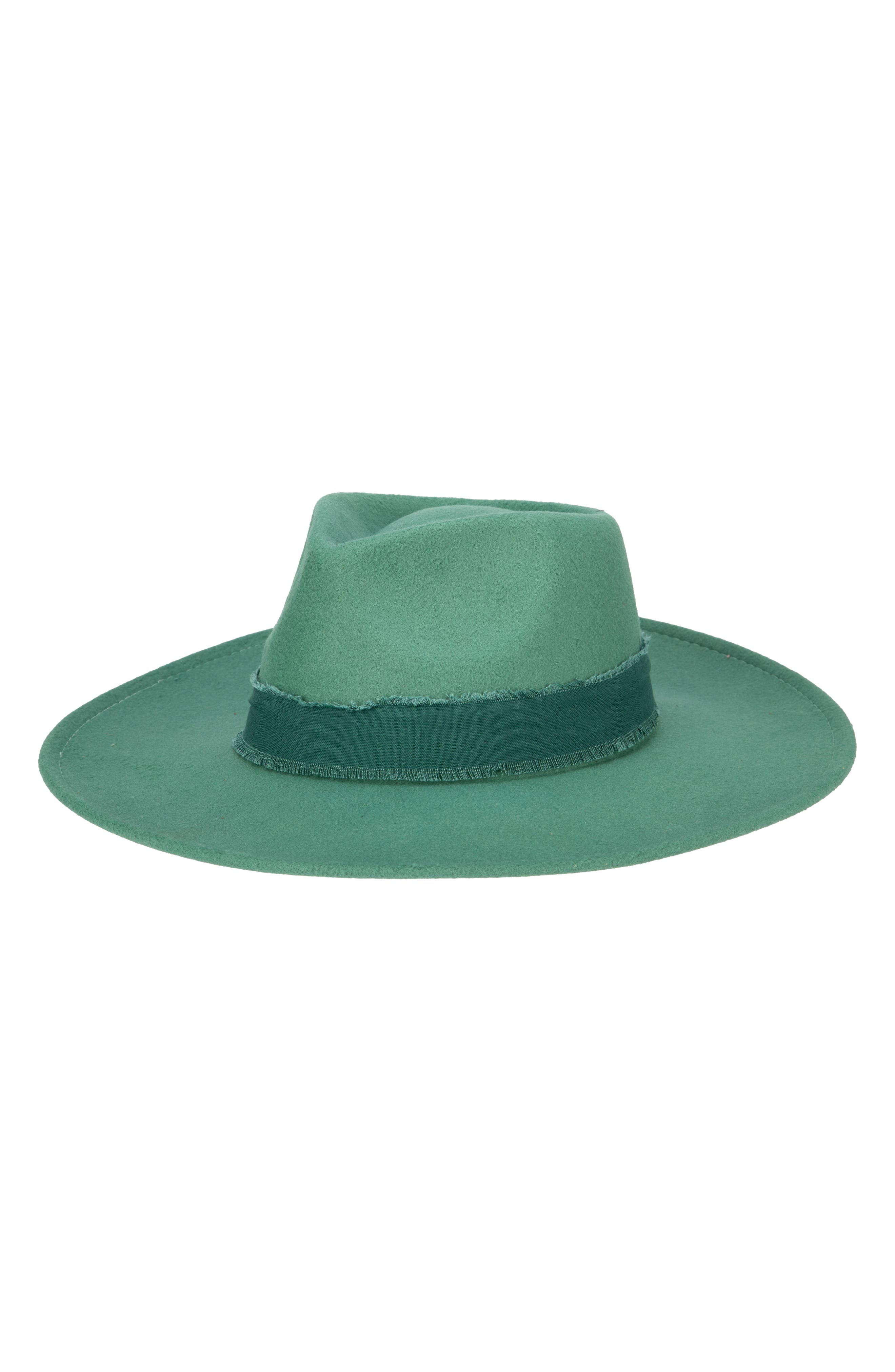 San Diego Hat Ribbon Trim Felt Fedora