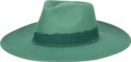 San Diego Hat Ribbon Trim Felt Fedora
