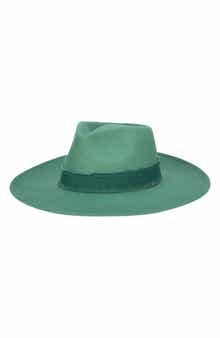 San Diego Hat Ribbon Trim Felt Fedora