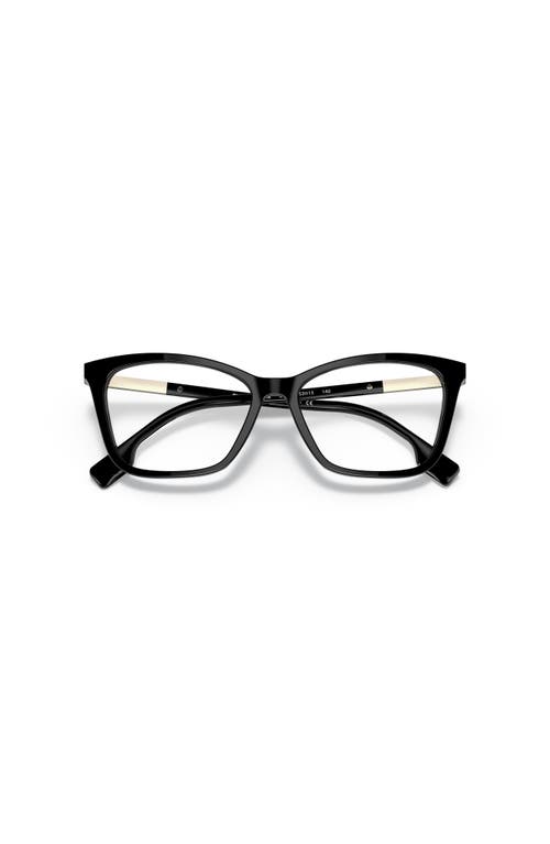 Burberry 55mm Cat Eye Optical Glasses In Black