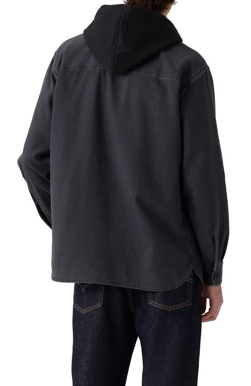 Levi's® Hooded Classic Workwear Jacket In Black
