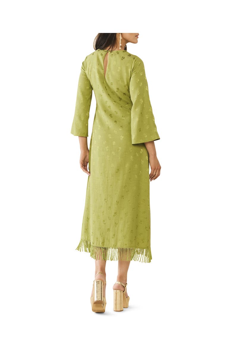 Eddy Ariana Dress, Alternate, color, Olive Chartreuse