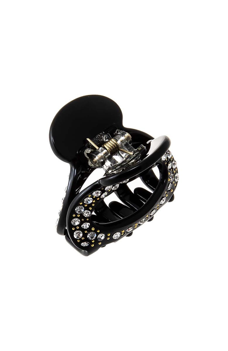 BY ADINA EDEN Rhinestone Cutout Small Hair Claw Clip, Alternate, color,