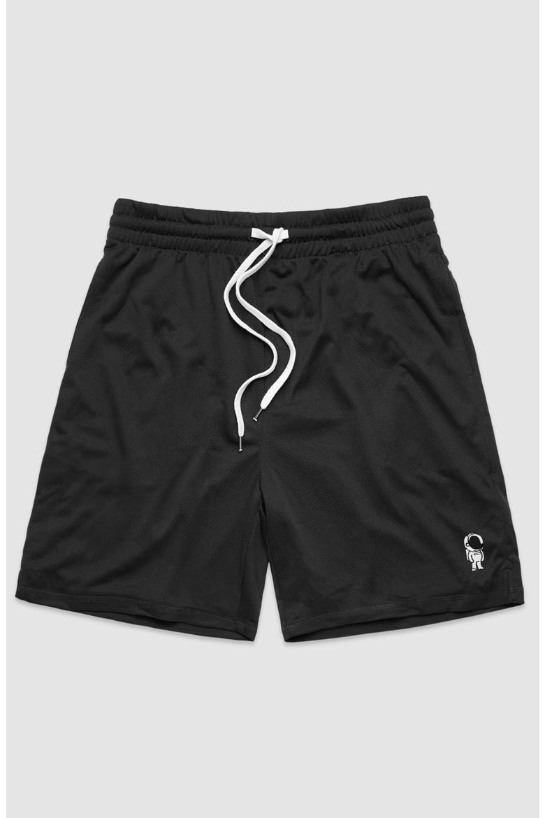 Mens Astronaut Midweight Court Short, Main, color, Black