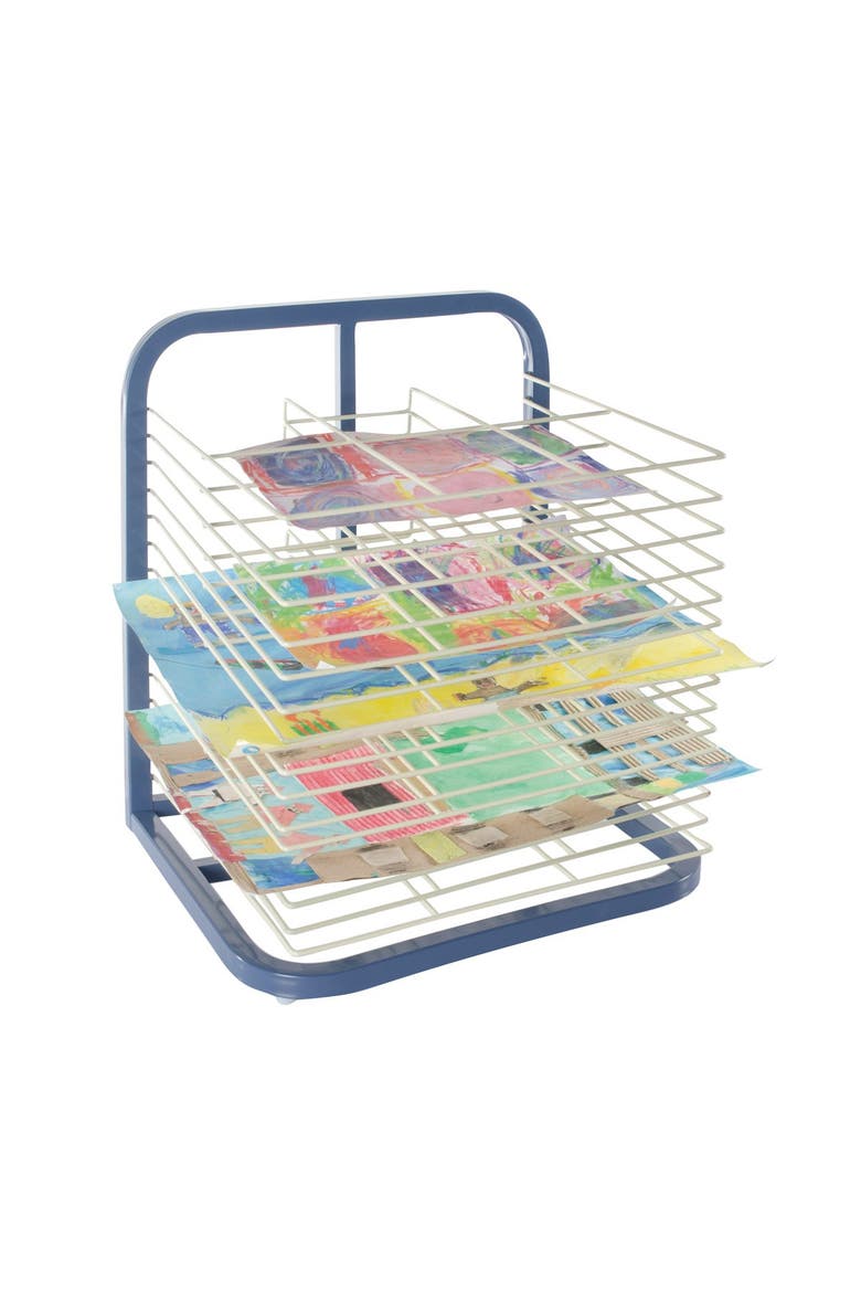 Tabletop Multipurpose Drying Rack, Alternate, color, Blue