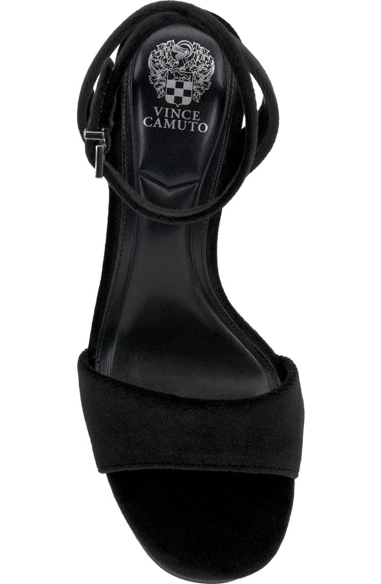 Vince Camuto Pendry Ankle Strap Platform Sandal, Alternate, color, Black Black