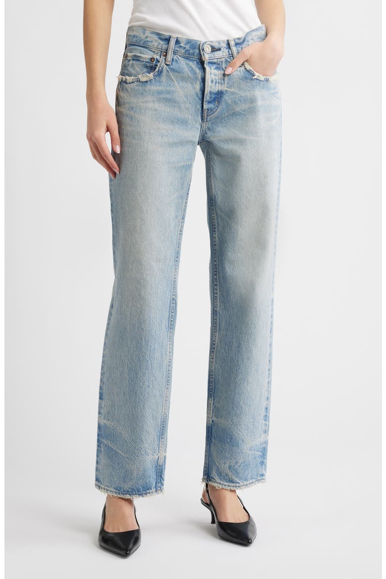 Wildwood Ankle Straight Leg Jeans, Main, color, LIGHT BLUE