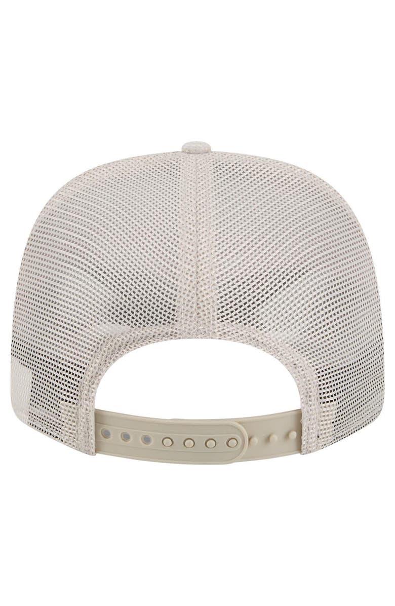 New Era Men's New Era Light Beige Tampa Bay Rays Flawless 9SEVENTY Stretch-Snap Hat, Alternate, color, 