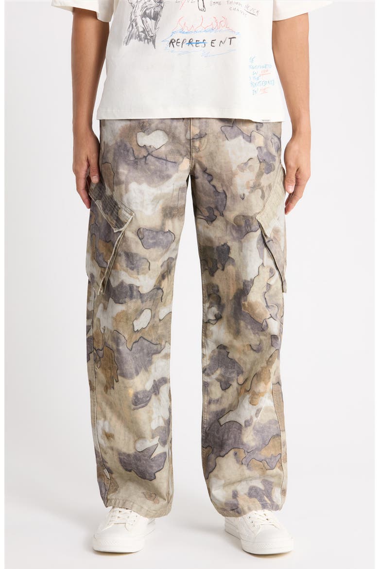 Camo Cargo Pants, Main, color, RIOT CAMO