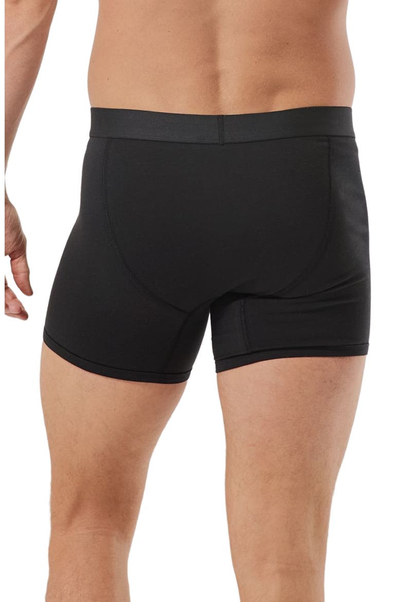 Everyday Boxer Brief 4-Pack Made With Organic Cotton, Alternate, color, Black