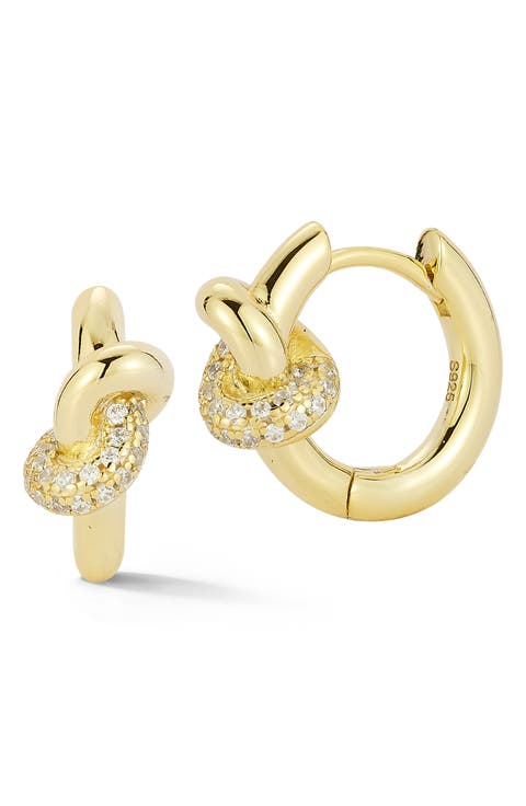 Love Knot Hoop Earrings