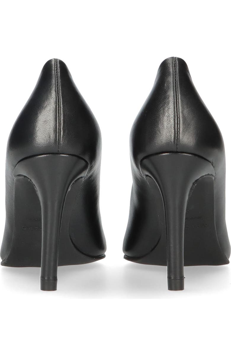 MASCARO Leather Pointed Toe Pump, Alternate, color, Black