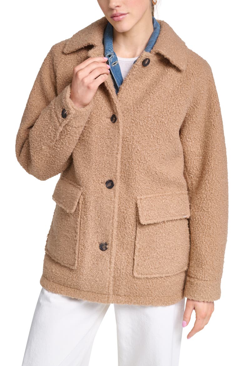 Boucle Shacket, Main, color, CHESTNUT
