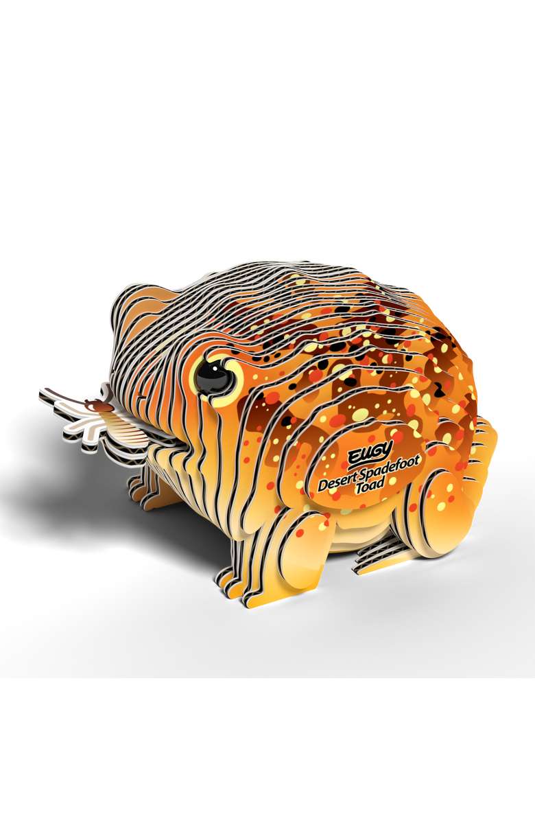 Eugy Puzzles Desert Spadefoot Toad 3D Puzzle, Alternate, color, NO COLOR