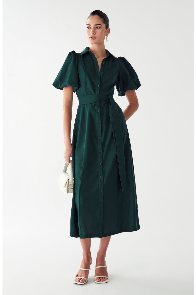 Ariane Dress, Alternate, color, Emerald