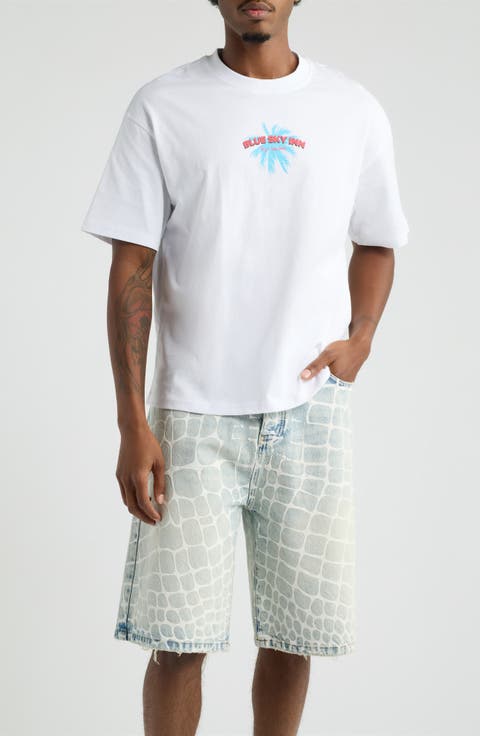 Coconut Club Logo Cotton Graphic T-Shirt