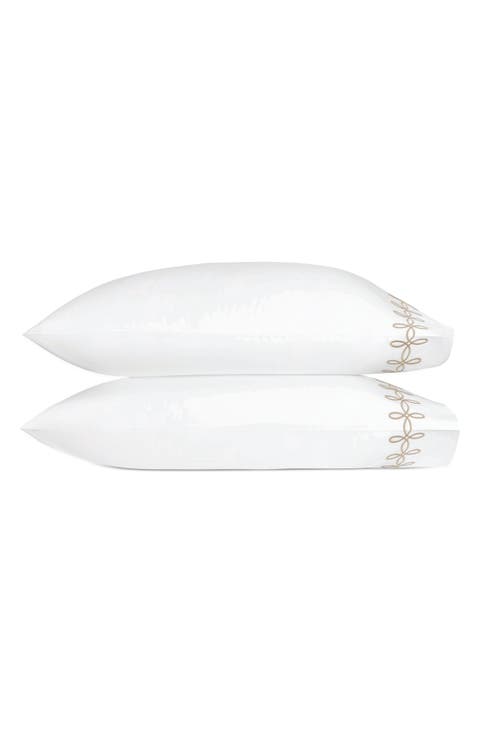 Gordian Knot Egyptian Cotton Percale Set of 2 Pillowcases