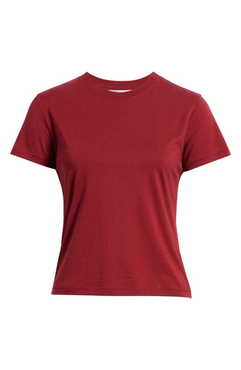 FRAME The Baby Tee, Alternate, color, Pinot