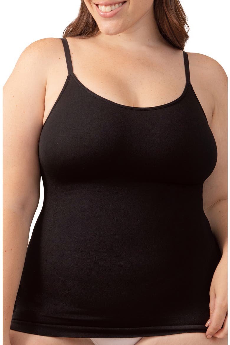 All Day Every Day Scoop Neck Camisole, Main, color, BLACK