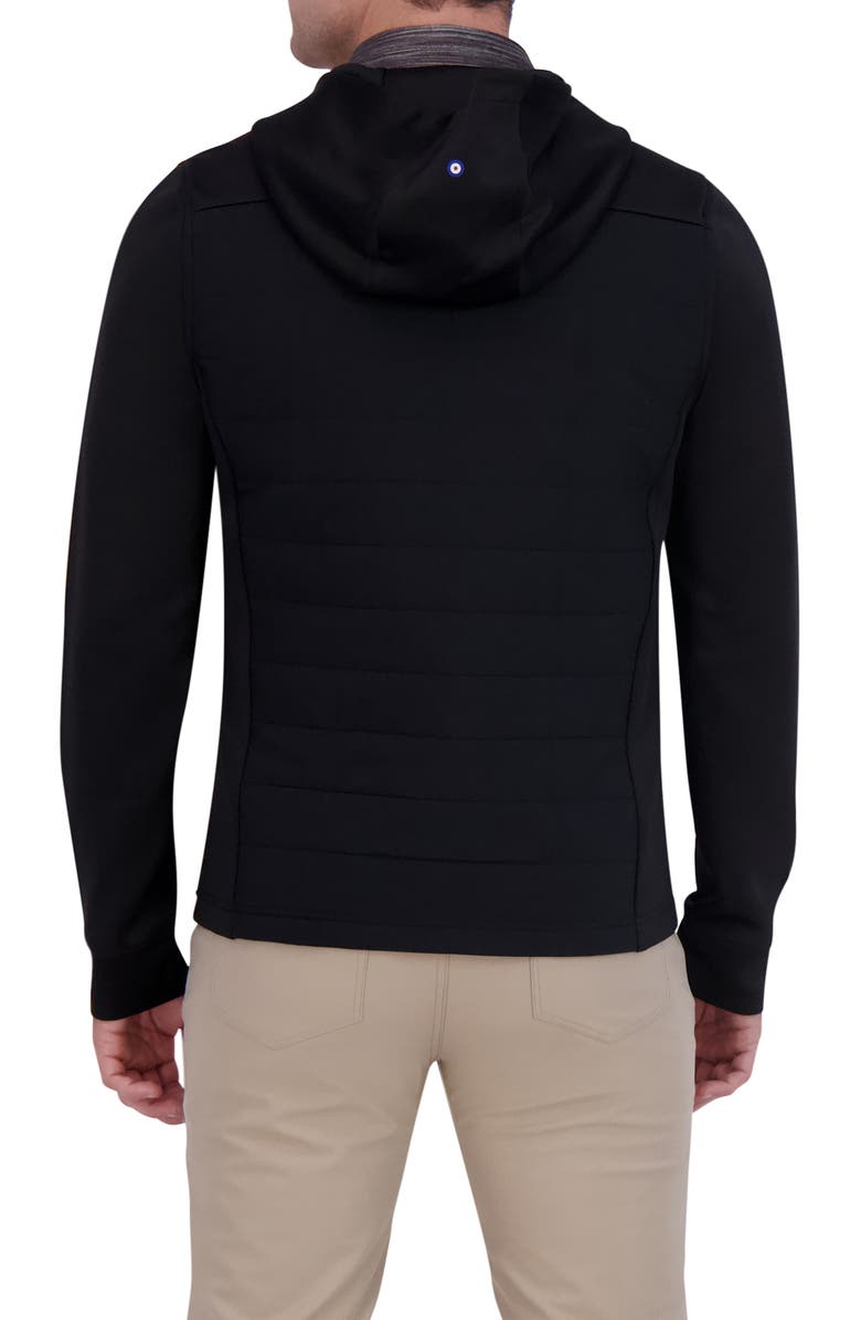 Ben Sherman Mixed Media Hooded Golf Jacket, Alternate, color,