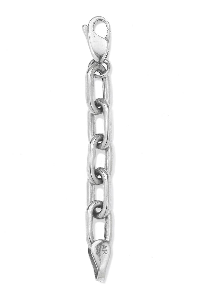 2-Inch Chain Link Extender, 5.3mm, Main, color, STERLING SILVER