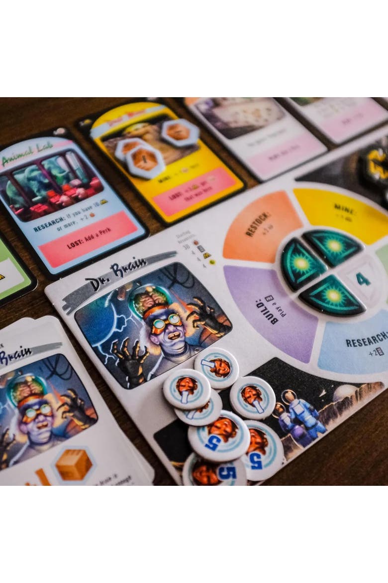Moon Colony Bloodbath Strategy Card Game, Alternate, color, Multicolored