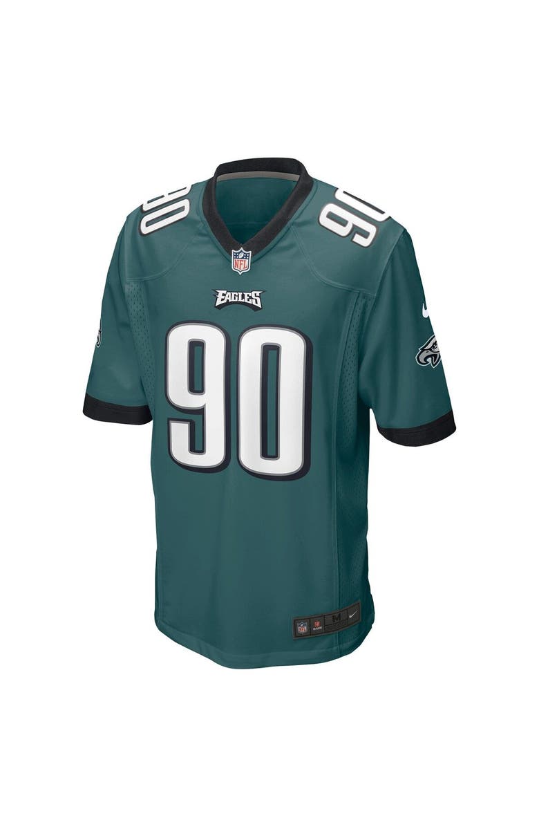 Nike Men's Nike Jordan Davis Green Philadelphia Eagles Player Game Jersey, Alternate, color, 
