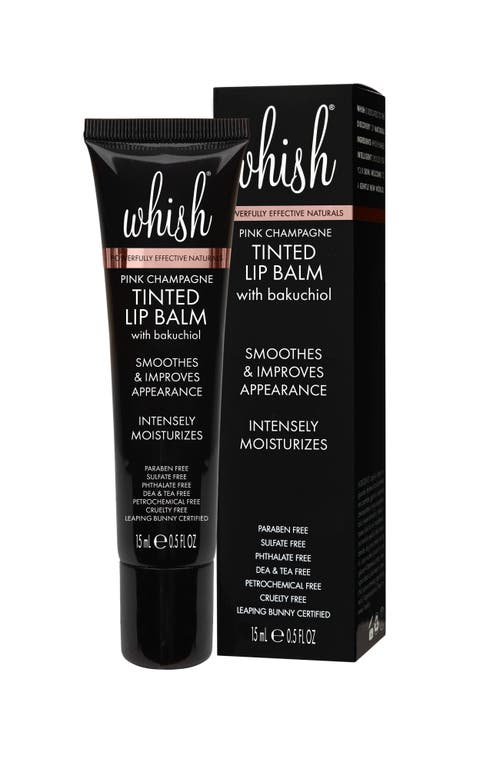Whish Beauty Tinted Lip Balm With Bakuchiol In Transparent