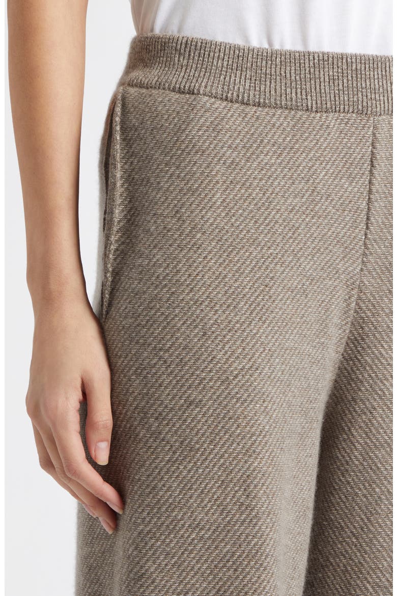 Reel Cashmere Joggers, Alternate, color, HEATHCOT/ PEBBLE