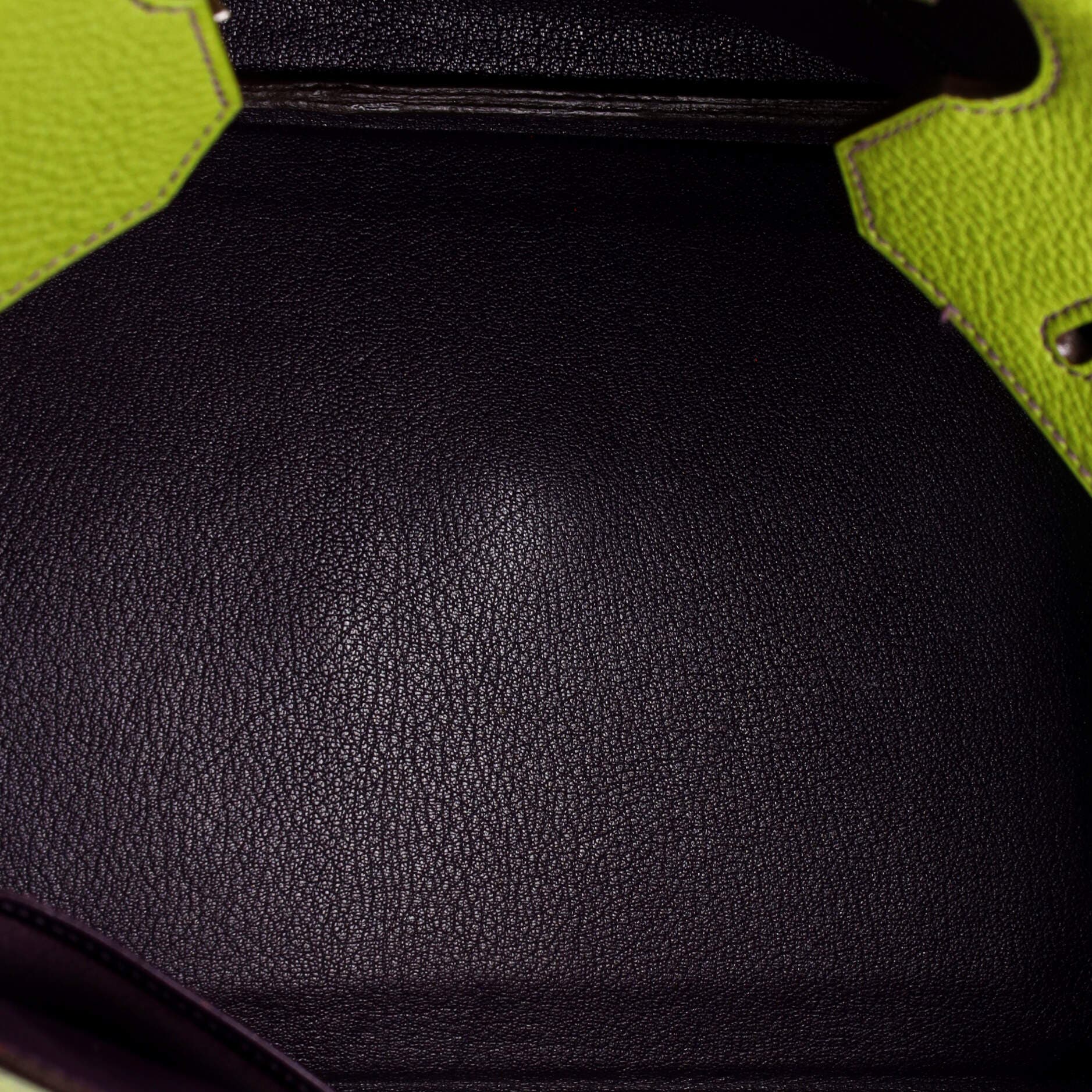 Pre-Owned Hermes Birkin Handbag Verso Togo with Palladium Hardware 35, Alternate, color, 