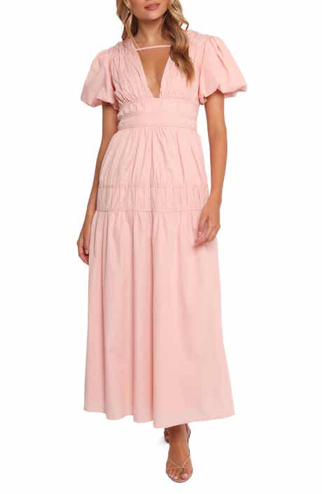 Petal & Pup Joedy Puff Sleeve Maxi Dress