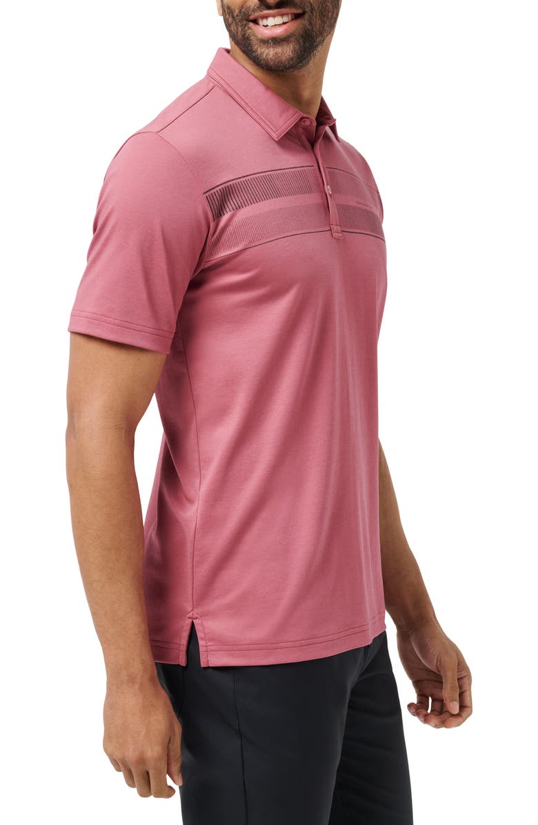 TravisMathew Family Trip Polo, Alternate, color, Roan Rouge
