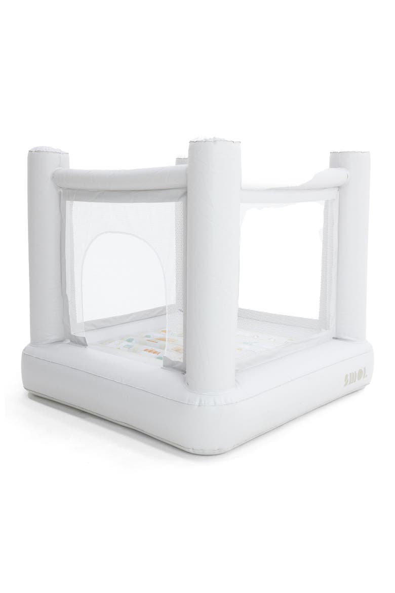 Mini City Bounce House, Main, color, WHITE