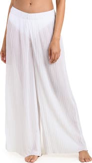 La Blanca Sunbeams Pleat Cover-Up Pants