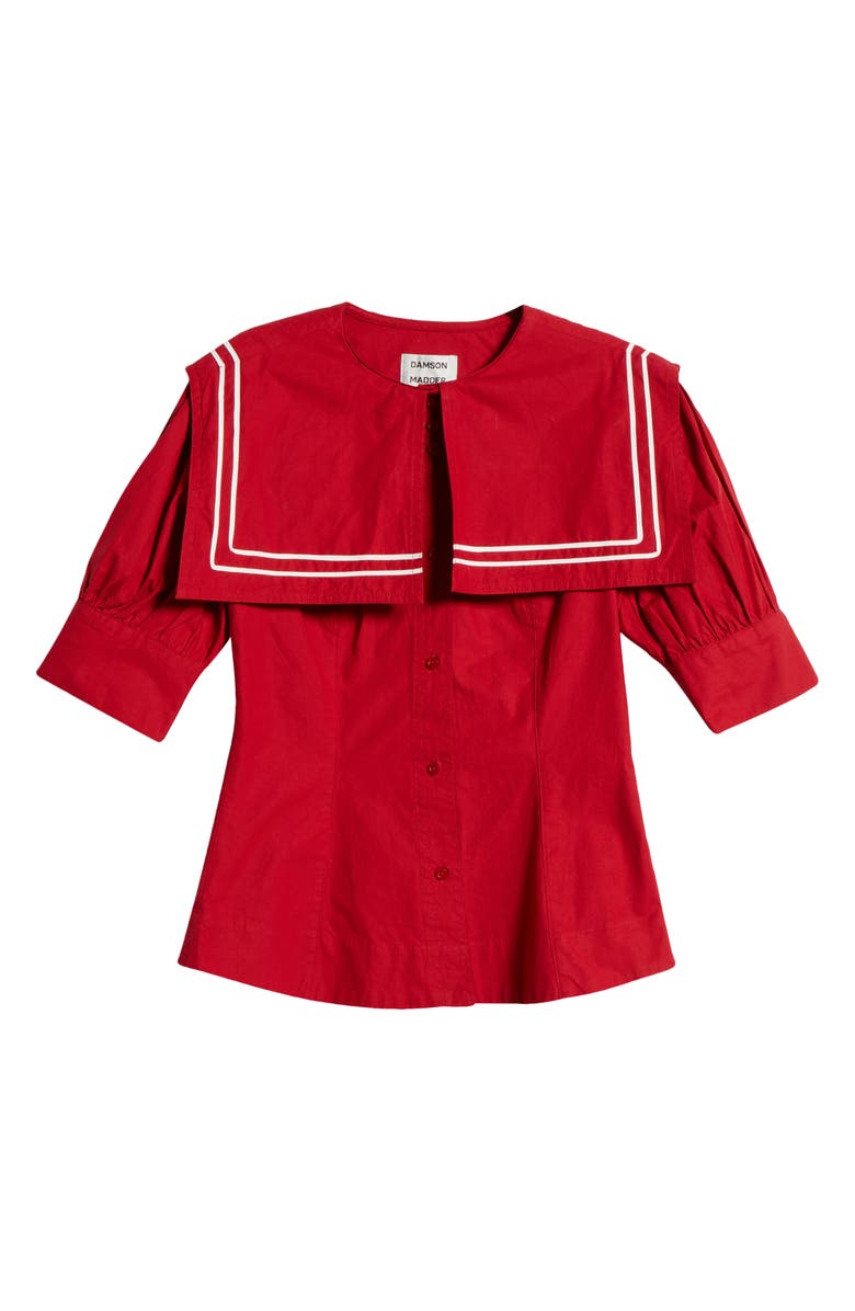 Damson Madder Keisha Organic Cotton Top, Alternate, color,