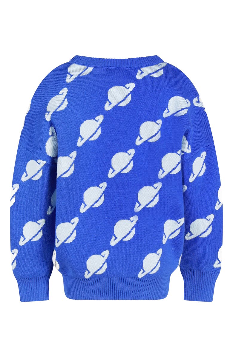 Rock Your Kid Kids' Cotton Crewneck Sweater, Alternate, color, Blue Planet