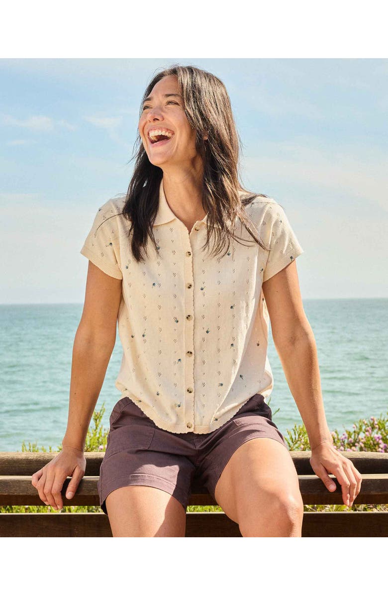 Toad & Co Bianca Patterned Shirt, Alternate, color, Salt Print