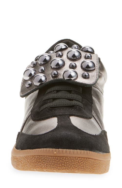 Chocolat Blu Vice Studded Sneaker In Multi