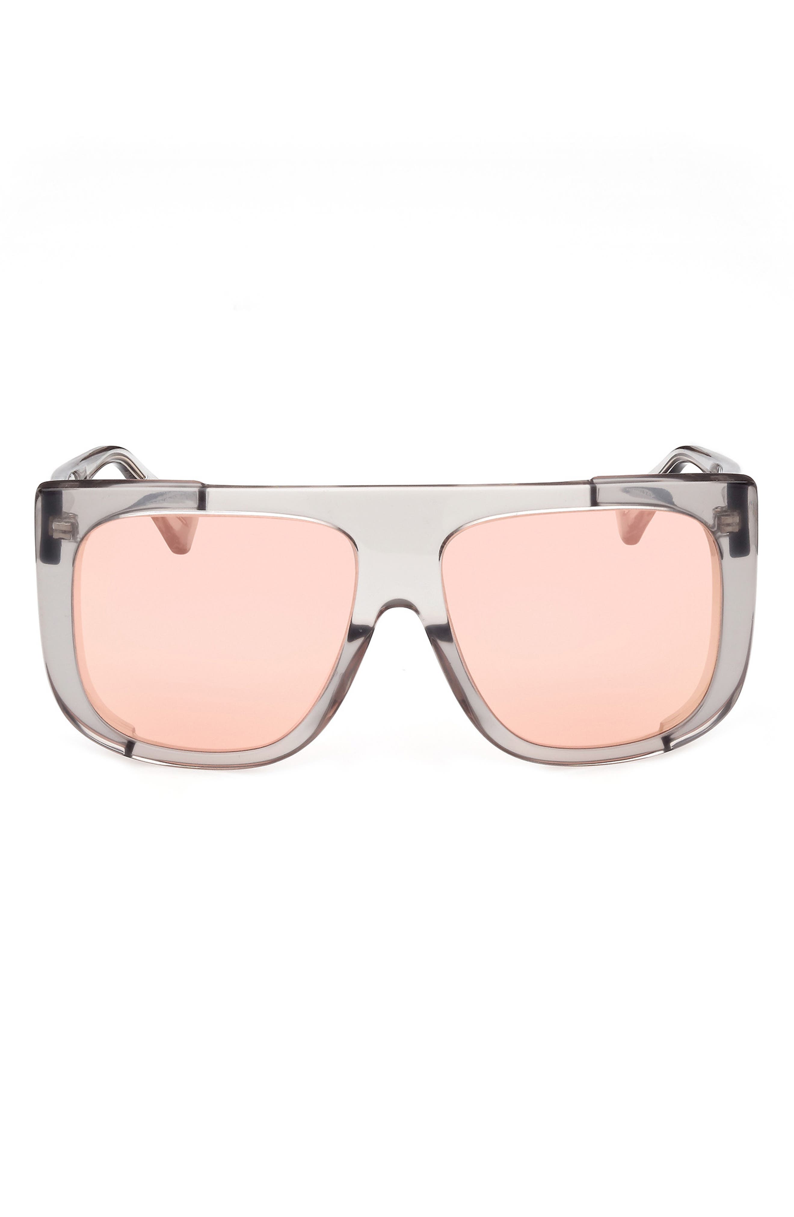 Max Mara 60mm Shield Sunglasses