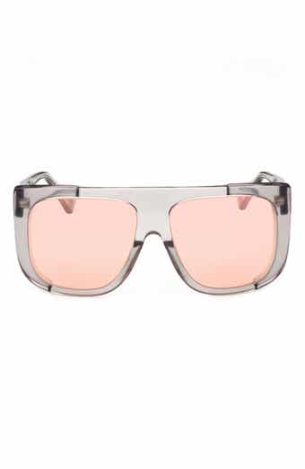 Max Mara 60mm Shield Sunglasses