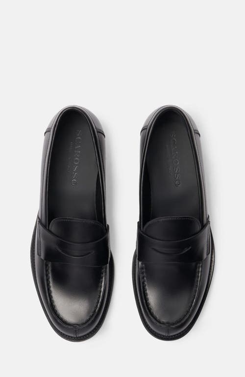 Scarosso Harper Loafers In Black