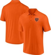 FANATICS Men's Fanatics Branded Orange Chicago Bears Component Polo