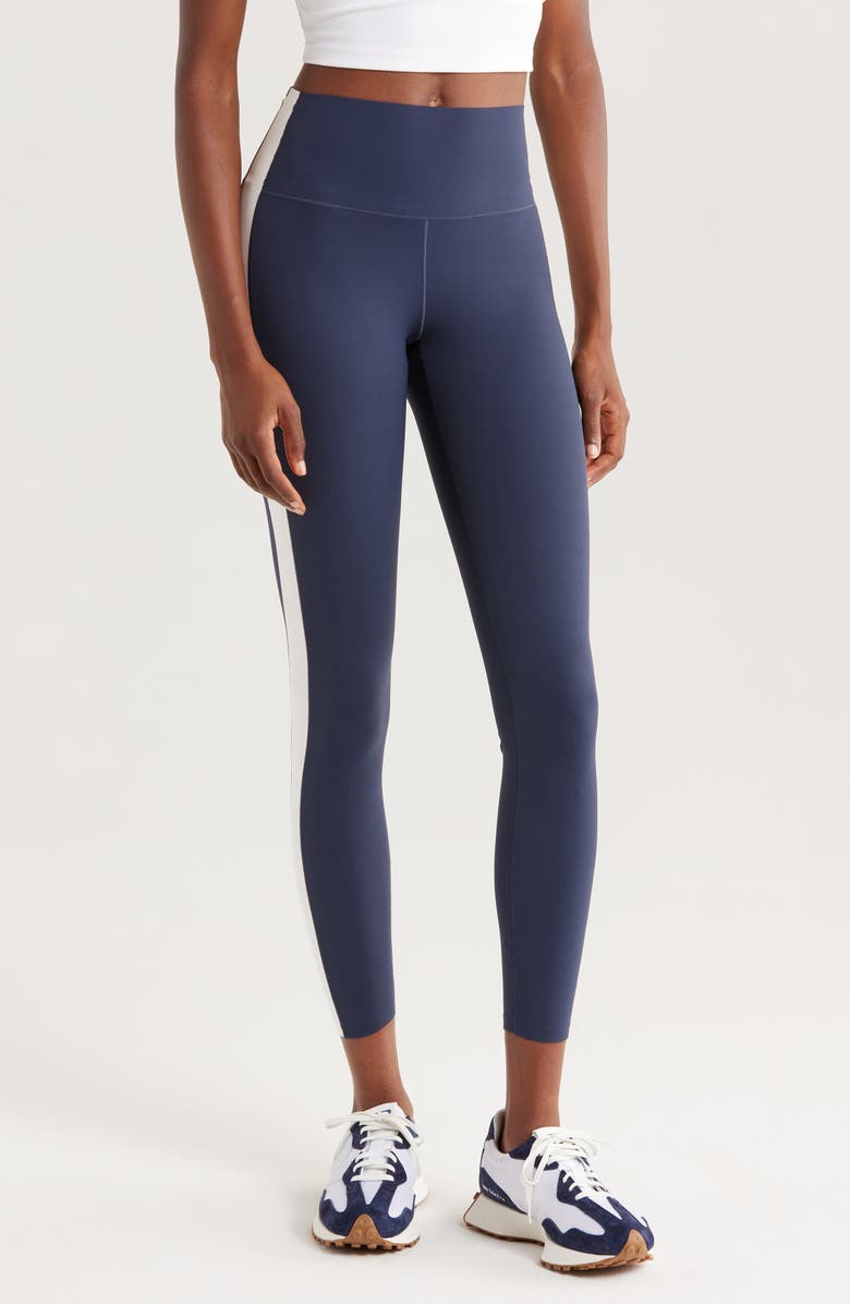Rhone ReviveForm Color Block 7/8 Leggings, Main, color, Navy Blue