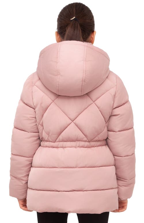 Rokka&rolla Kids' Timeless Quilted Coat In Neutral