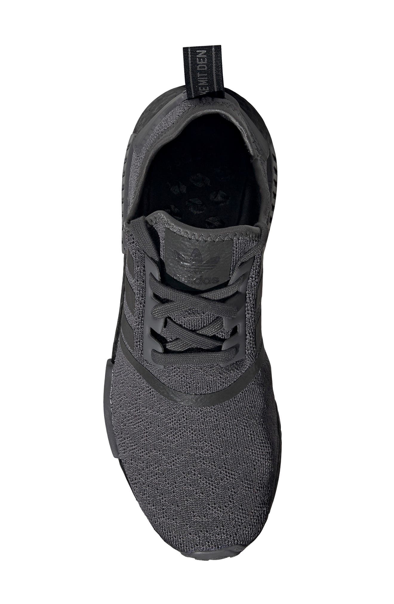 Originals NMD R1 Sneaker, Alternate, color, GREY/ CORE BLACK/ GREY
